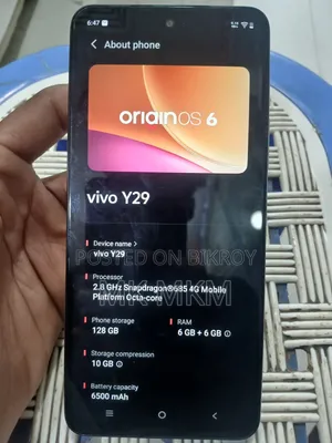 Vivo Y29 128 GB Graphite
