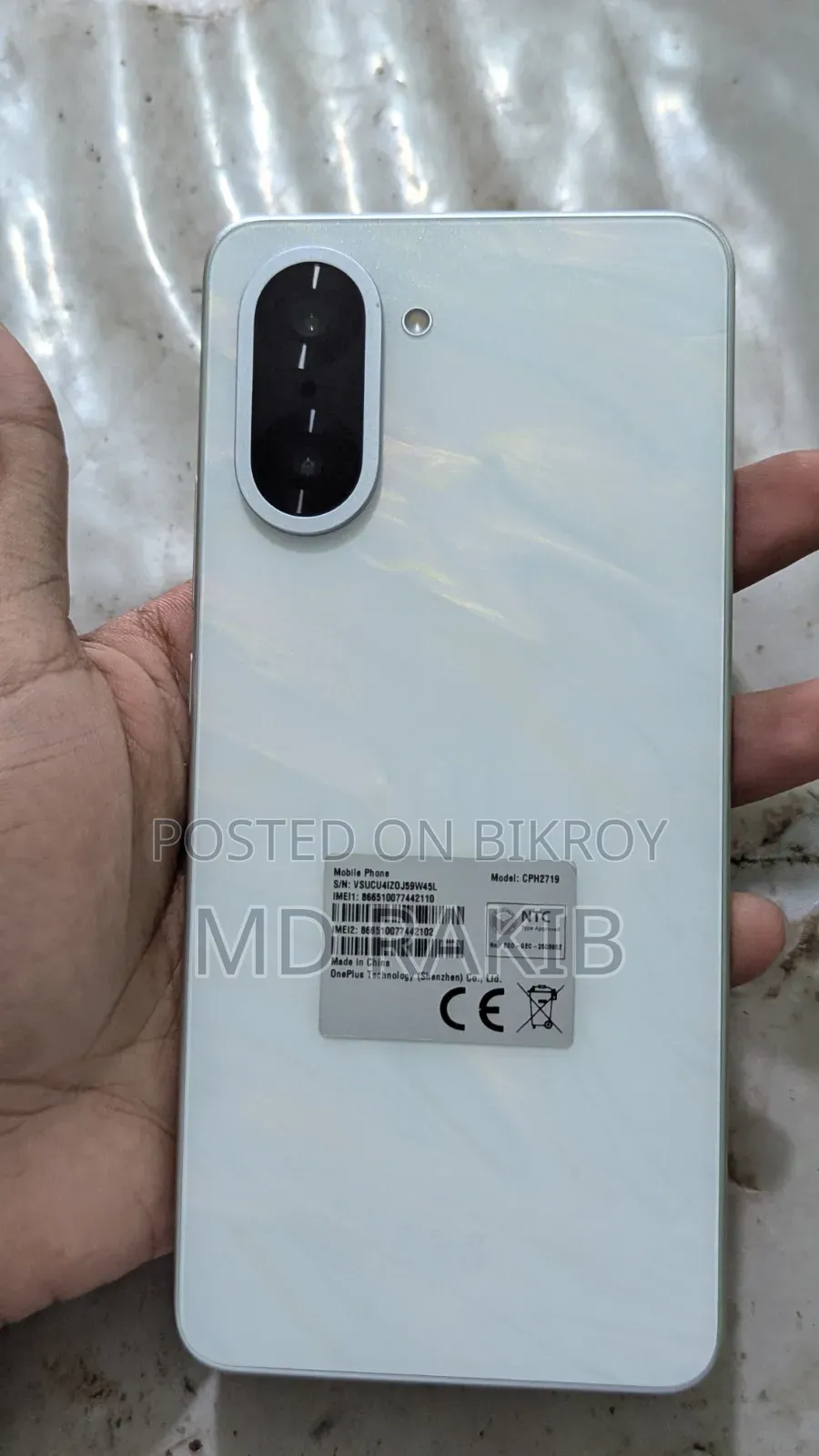 OnePlus Nord CE5 256 GB White