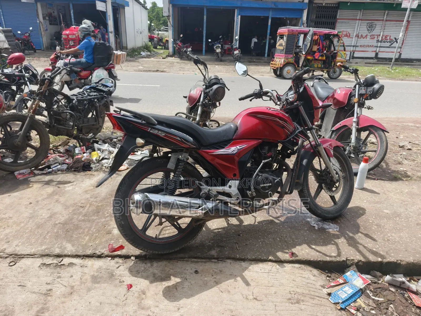 Runner Turbo 125 2018 Red