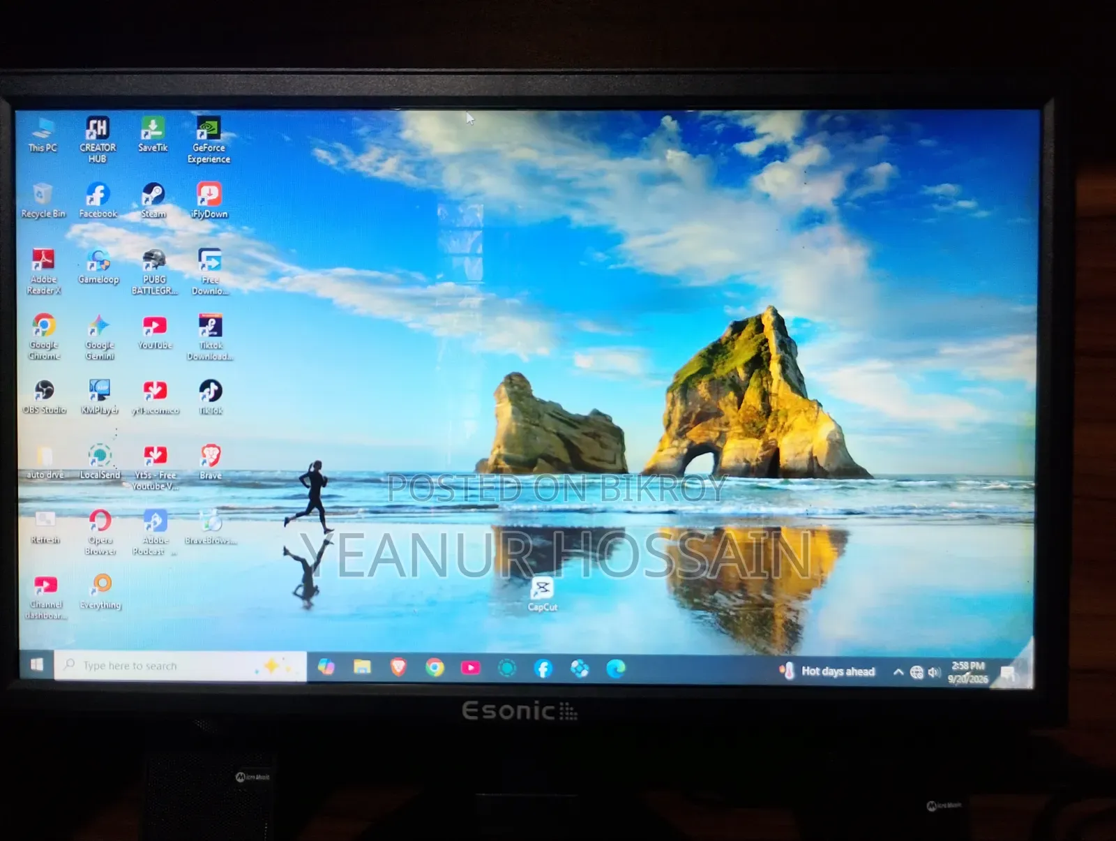 Desktop Computer 8GB Intel Core i5 SSD 128GB
