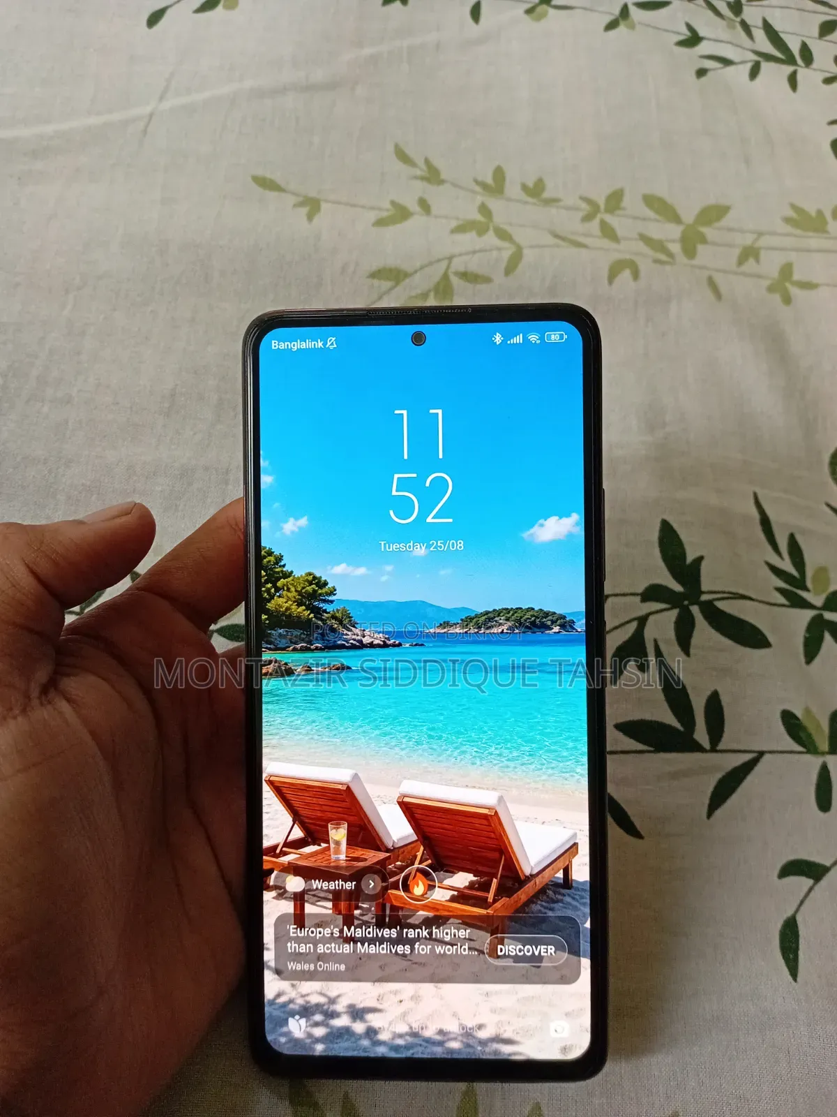 Xiaomi Redmi Note 10 Pro Max 128 GB Red