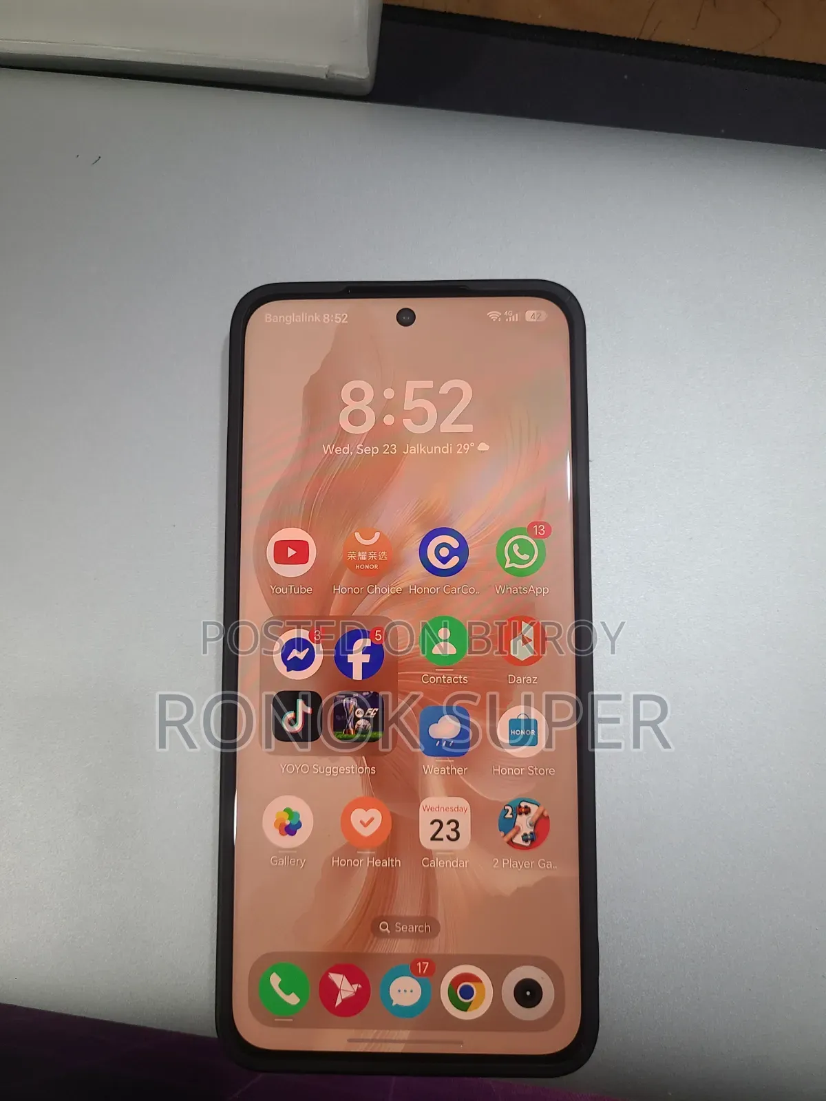 Honor 200 256 GB Black