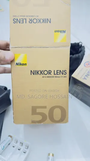 Nikon AF-S NIKKOR 50mm F/1.8g Prime Camera Lens