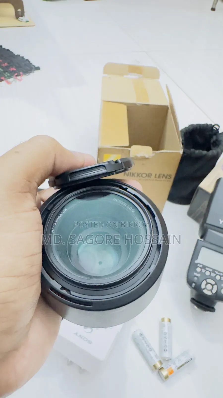 Nikon AF-S NIKKOR 50mm F/1.8g Prime Camera Lens