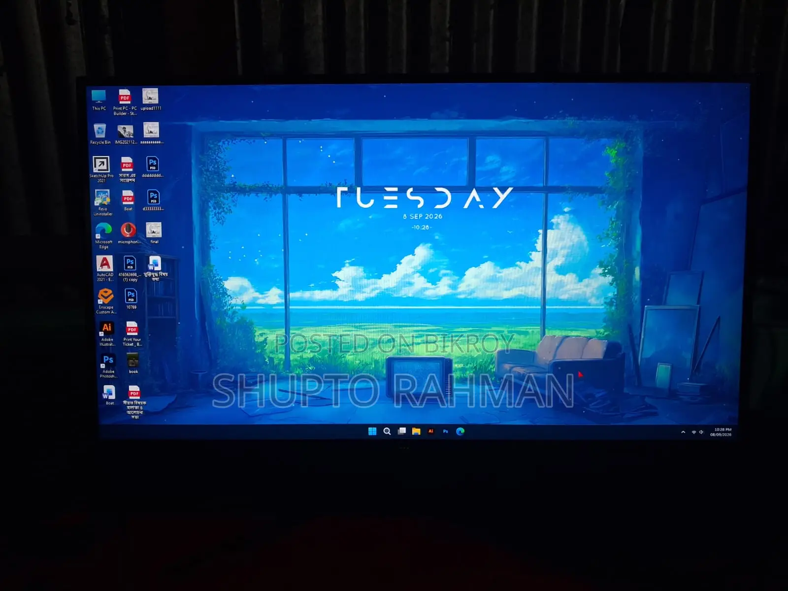 Desktop Computer 16GB AMD Ryzen 5 SSD 512GB