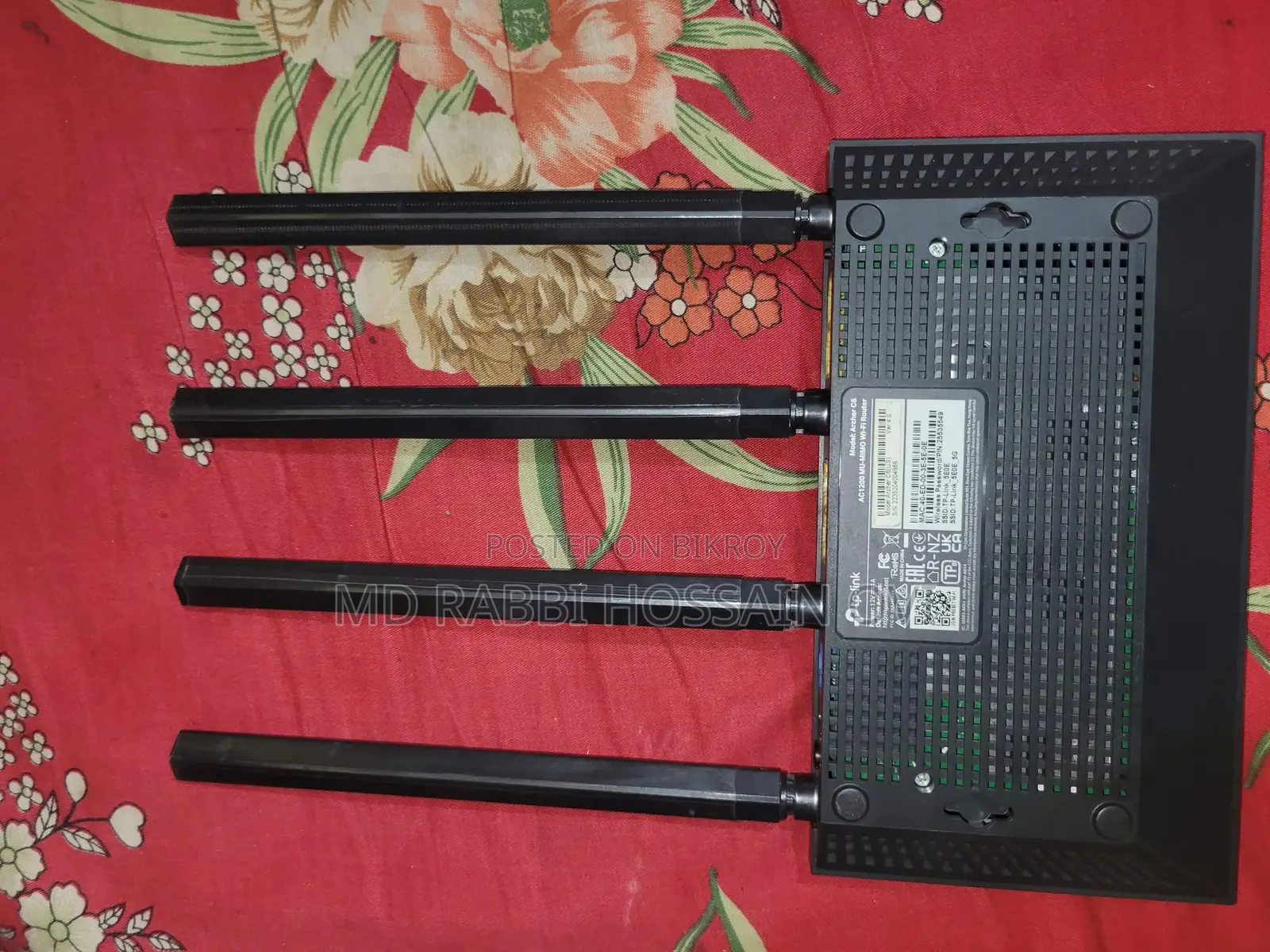 TP-Link Archer C6 AC1200 Gigabit Router