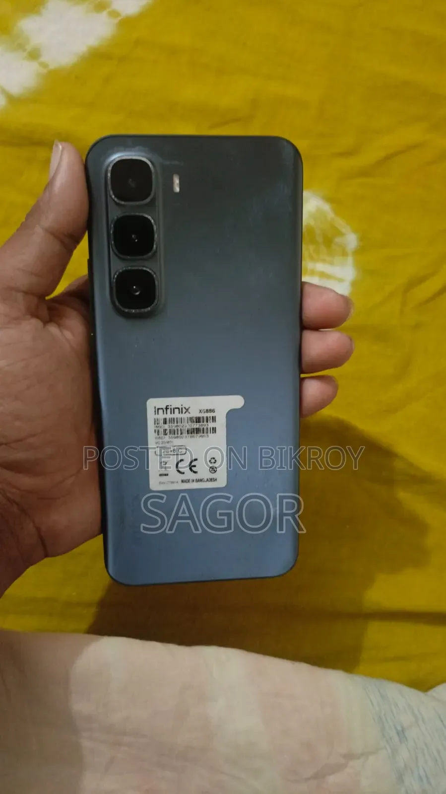 ইনফিনিক্স হট ৬০ প্রো+ ১২৮ জিবি ব্ল্যাক