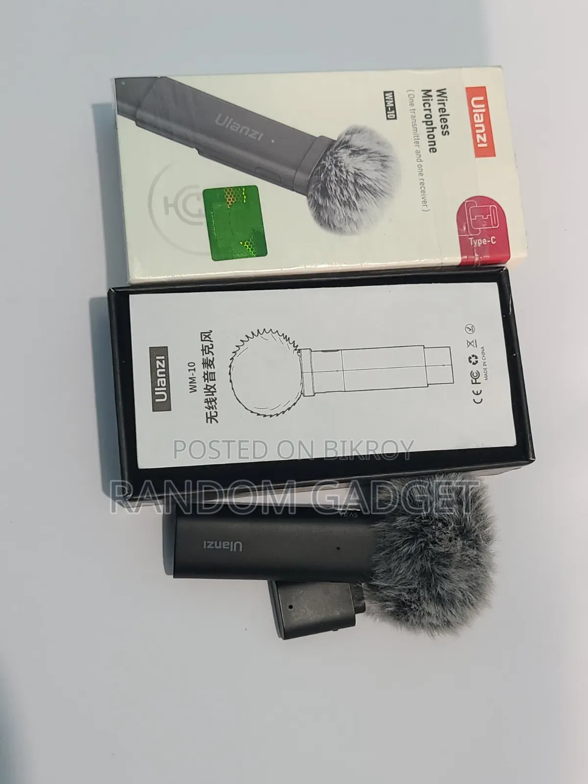Ulanzi Wm 10 ওয়্যারলেস মাইক্রোফোন