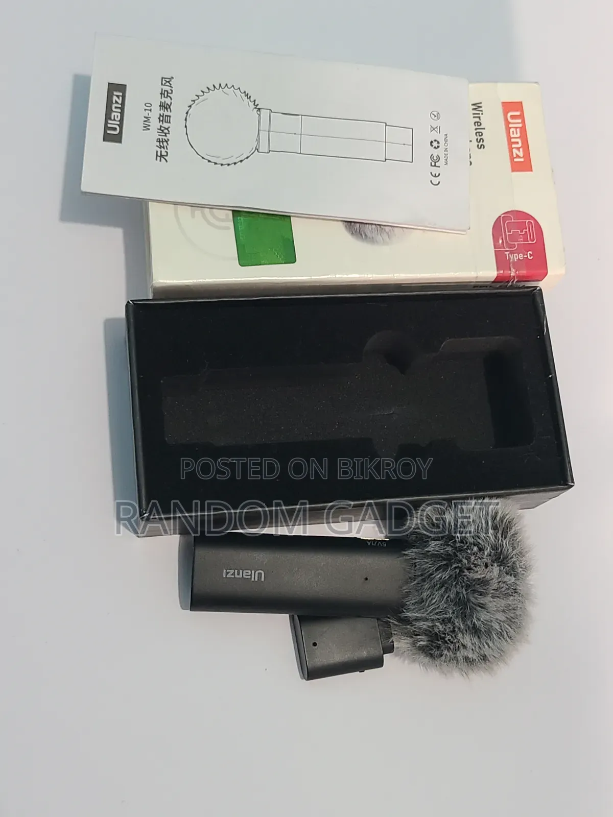 Ulanzi Wm 10 ওয়্যারলেস মাইক্রোফোন