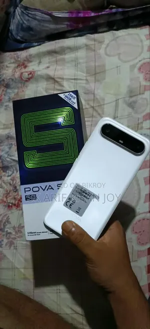 New Tecno Pova Slim 5G 256 GB White