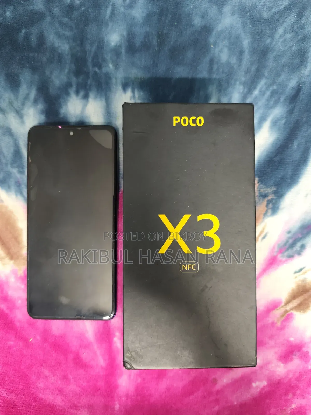 শাওমি পোকো এক্স৩ এনএফসি ১২৮ জিবি নীল