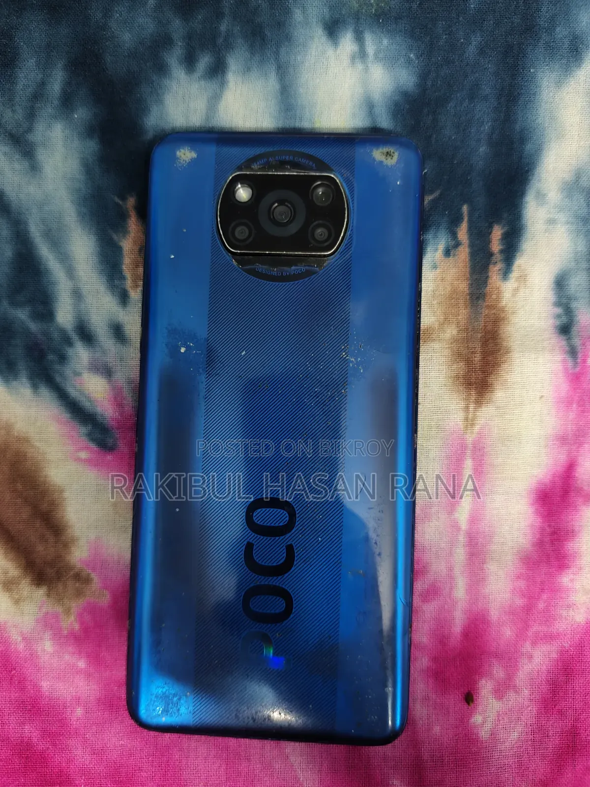 শাওমি পোকো এক্স৩ এনএফসি ১২৮ জিবি নীল