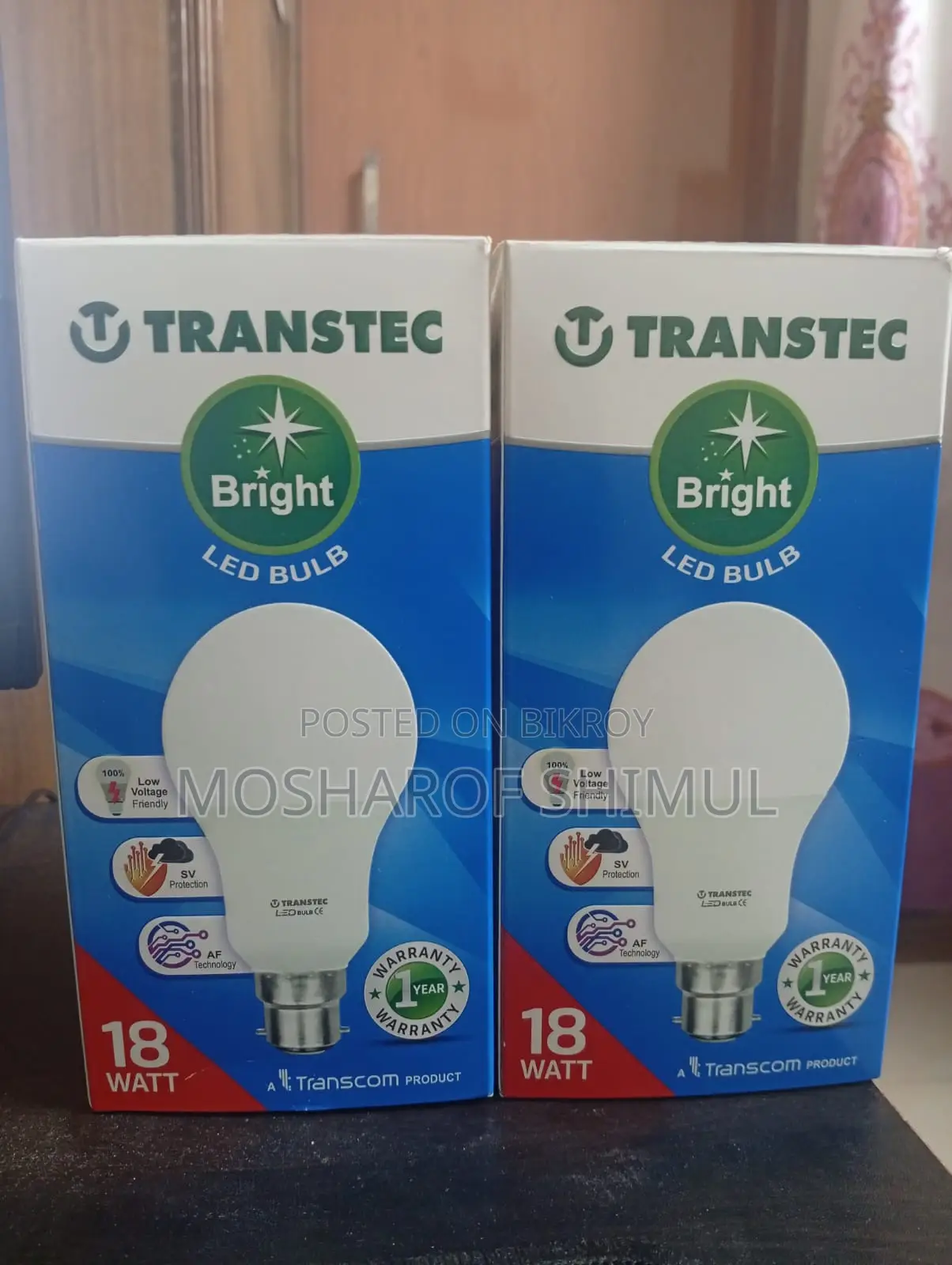 Light Stand With 2pcs 18Watt Bulbs