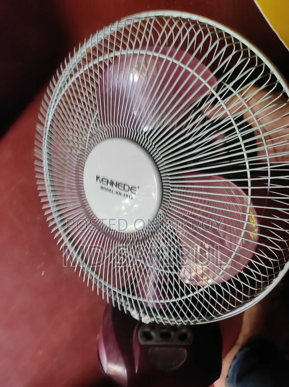 Kennede 12" Charger Fan