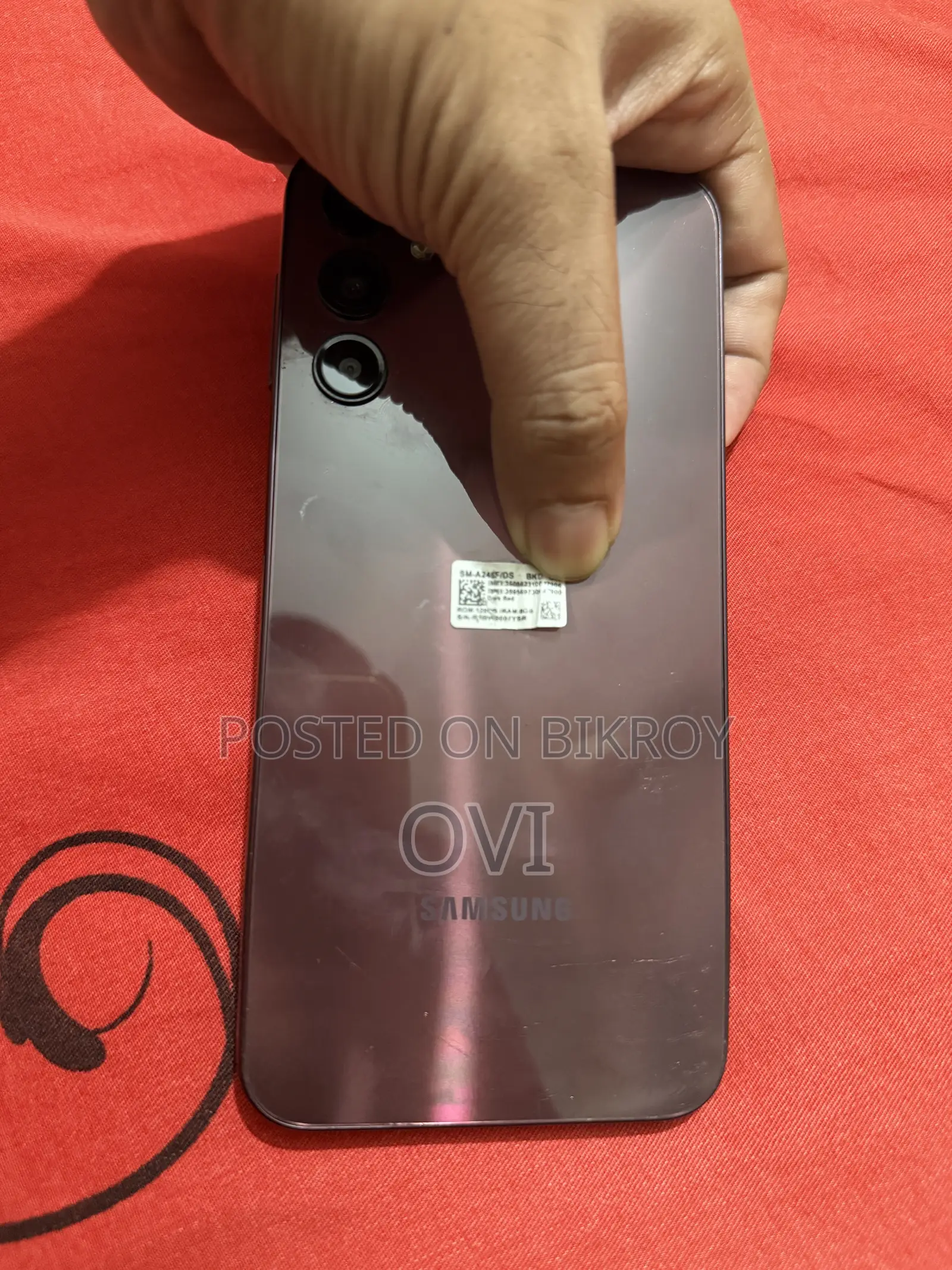 স্যামসাং গ্যালাক্সি এ২৪ ১২৮ জিবি রেড