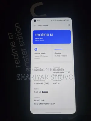 Realme GT Master Edition 128 GB Blue