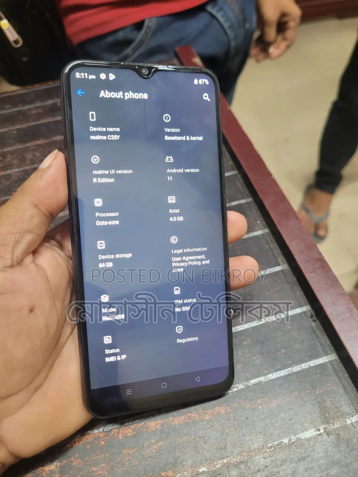 Realme C25Y 64 GB Black