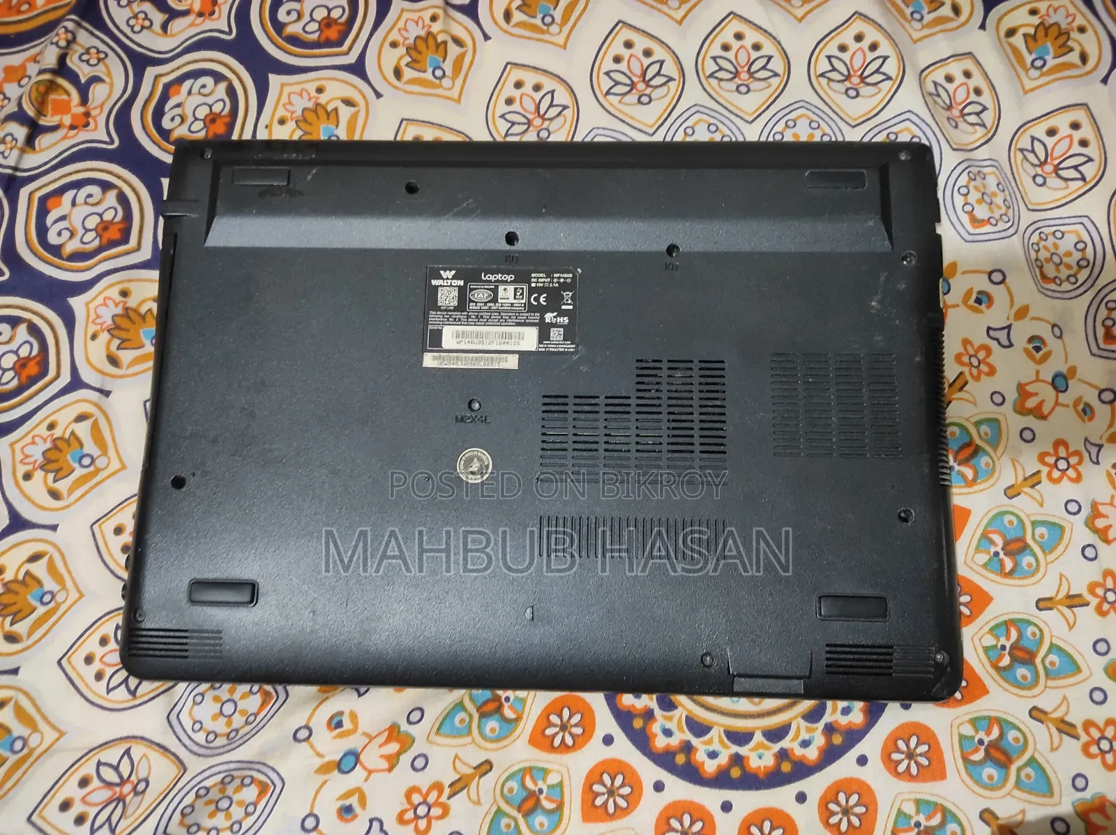 Laptop 8GB Intel Core i3 HDD 512GB