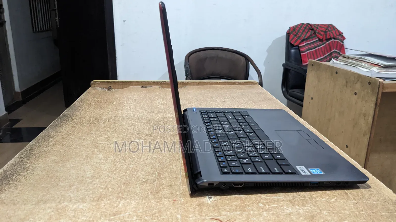 ল্যাপটপ ৮জিবি এসএসডি ২৫৬জিবি