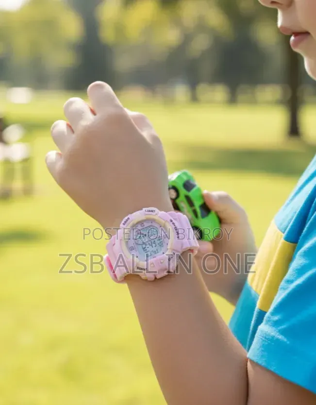 Stylish Digital Sports Watch for Kids (5-12 years)