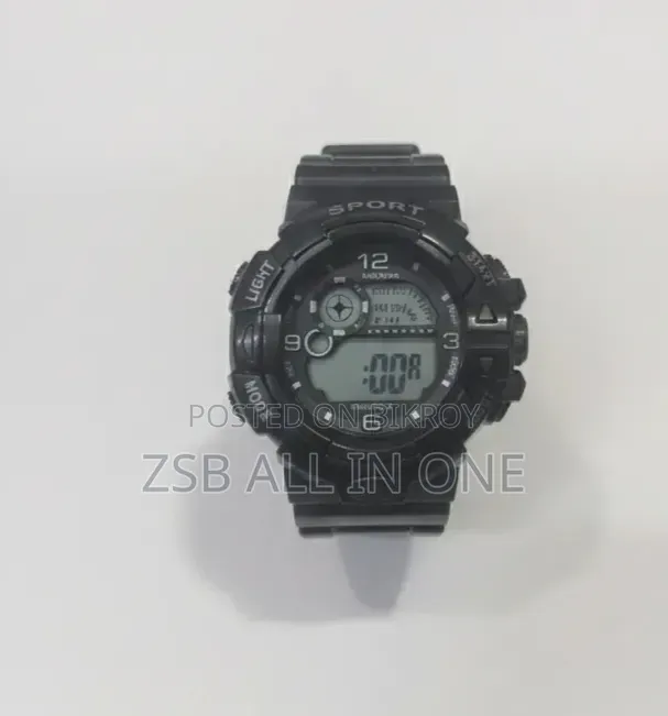 Stylish Digital Sports Watch for Kids (5-12 years)