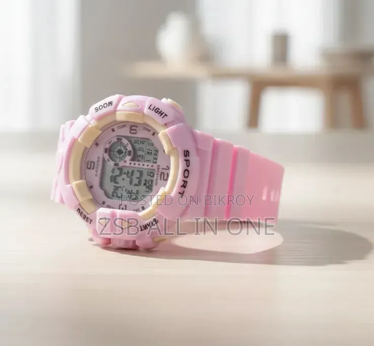 Stylish Digital Sports Watch for Kids (5-12 years)