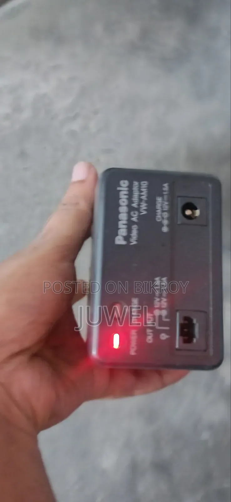 Battery With Adapter Charger.