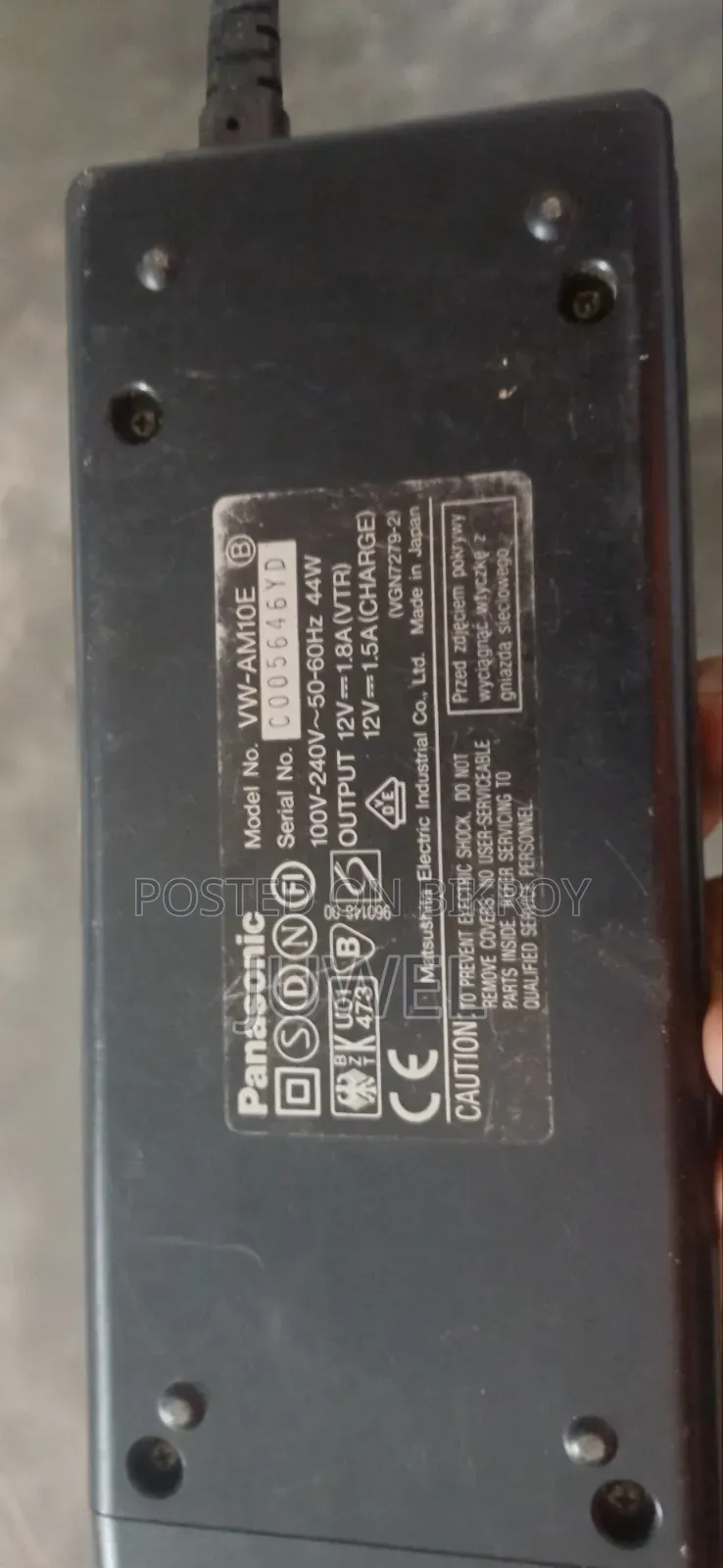 Battery With Adapter Charger.