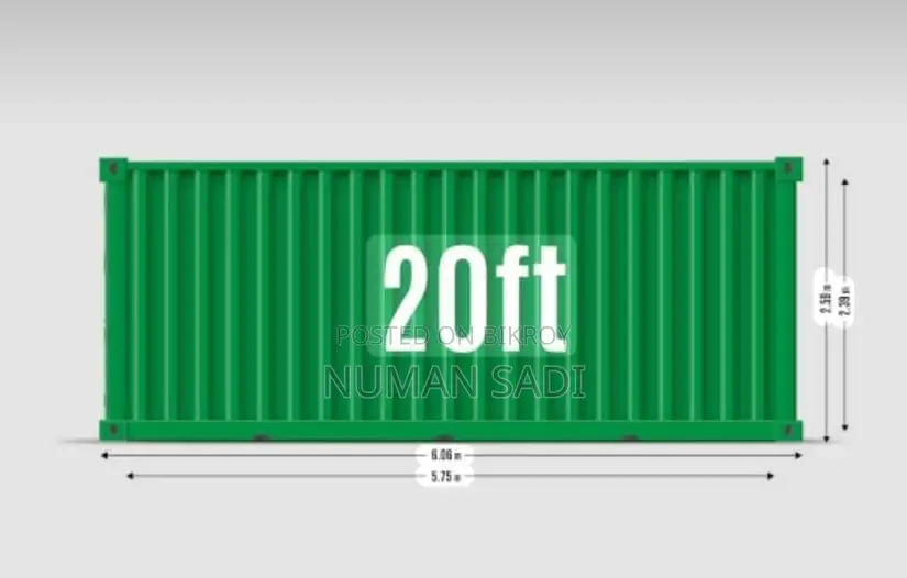 20' Container (Officially Used) | ২০ ফুট কন্টেইনার (অফিসিয়ালি ইউজড)