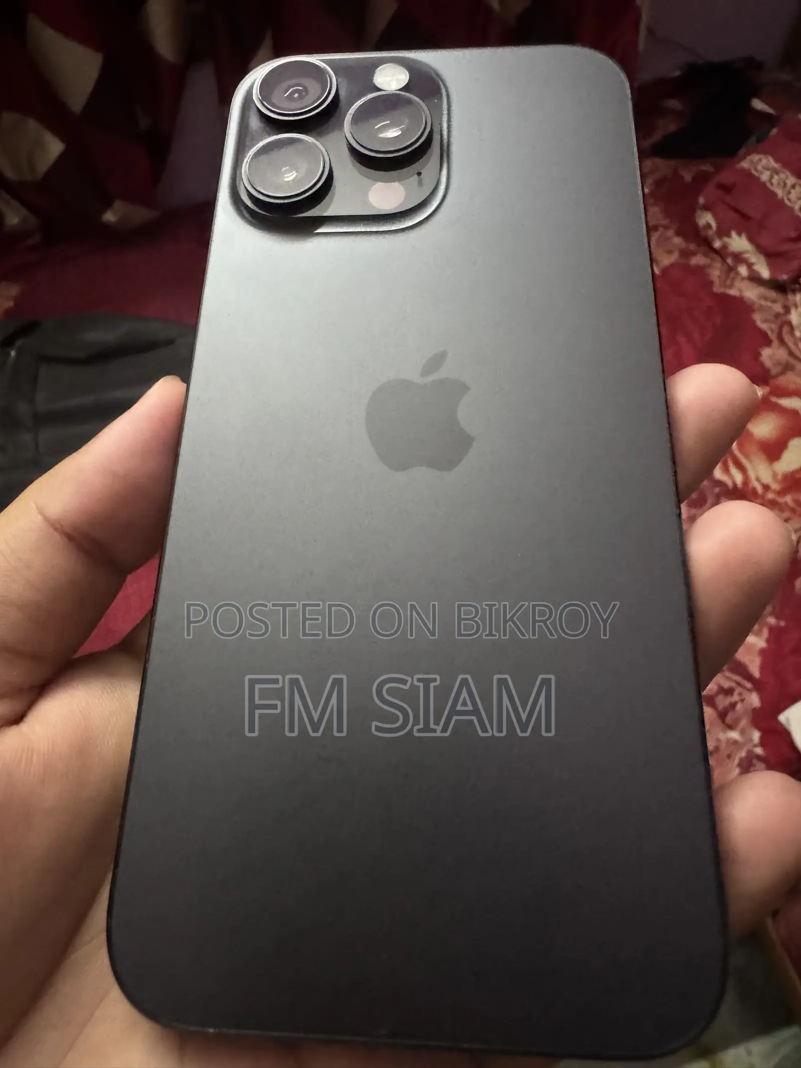 অ্যাপল আইফোন ১৬ প্রো ম্যাক্স ৫১২ জিবি ব্ল্যাক