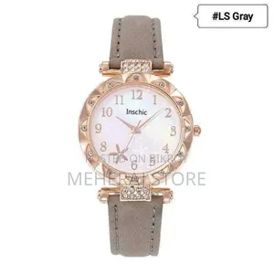 Fashion Flower Circle Dial Rhinestone Watch