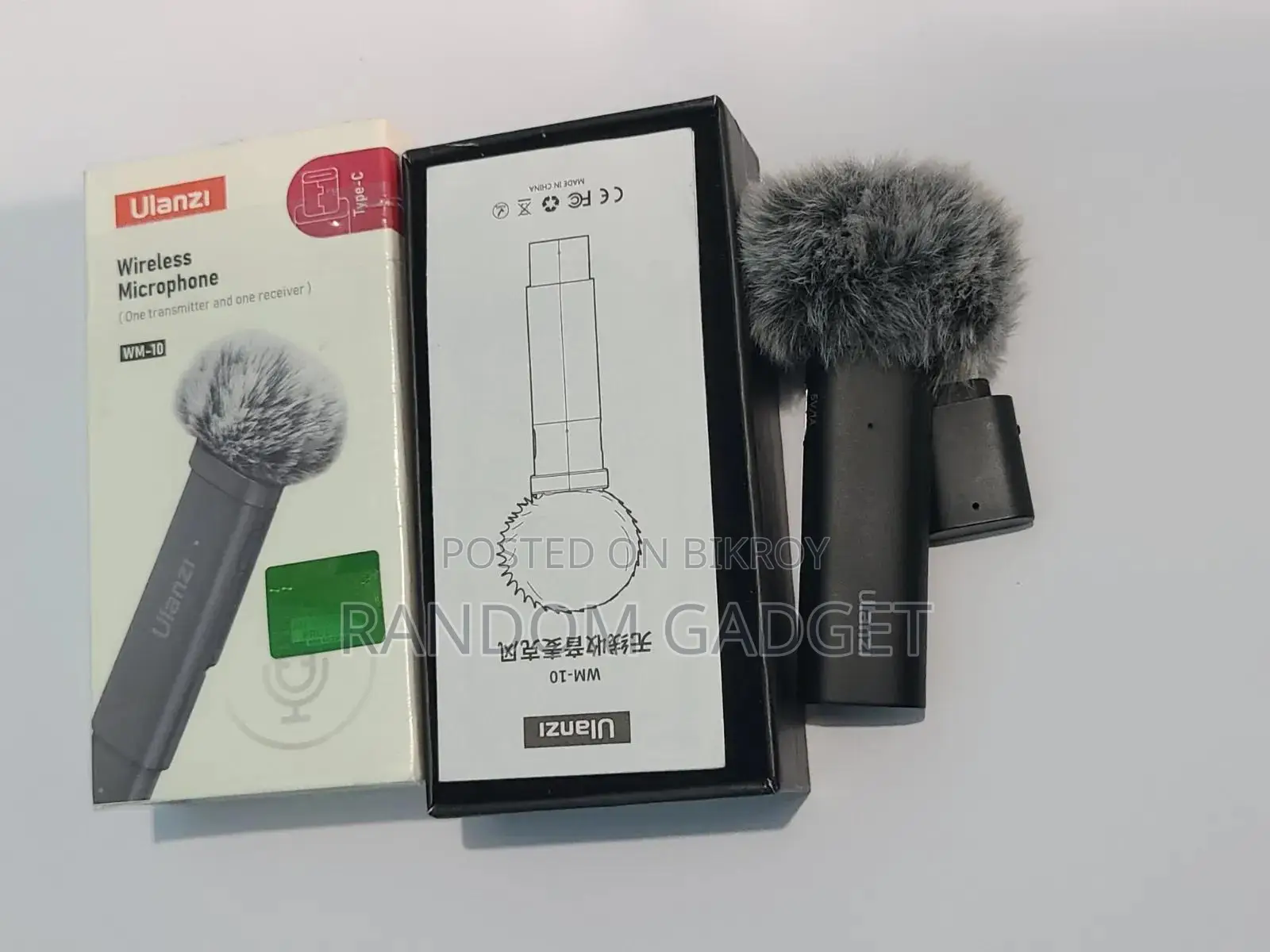 Ulanzi Wm 10 ওয়্যারলেস মাইক্রোফোন