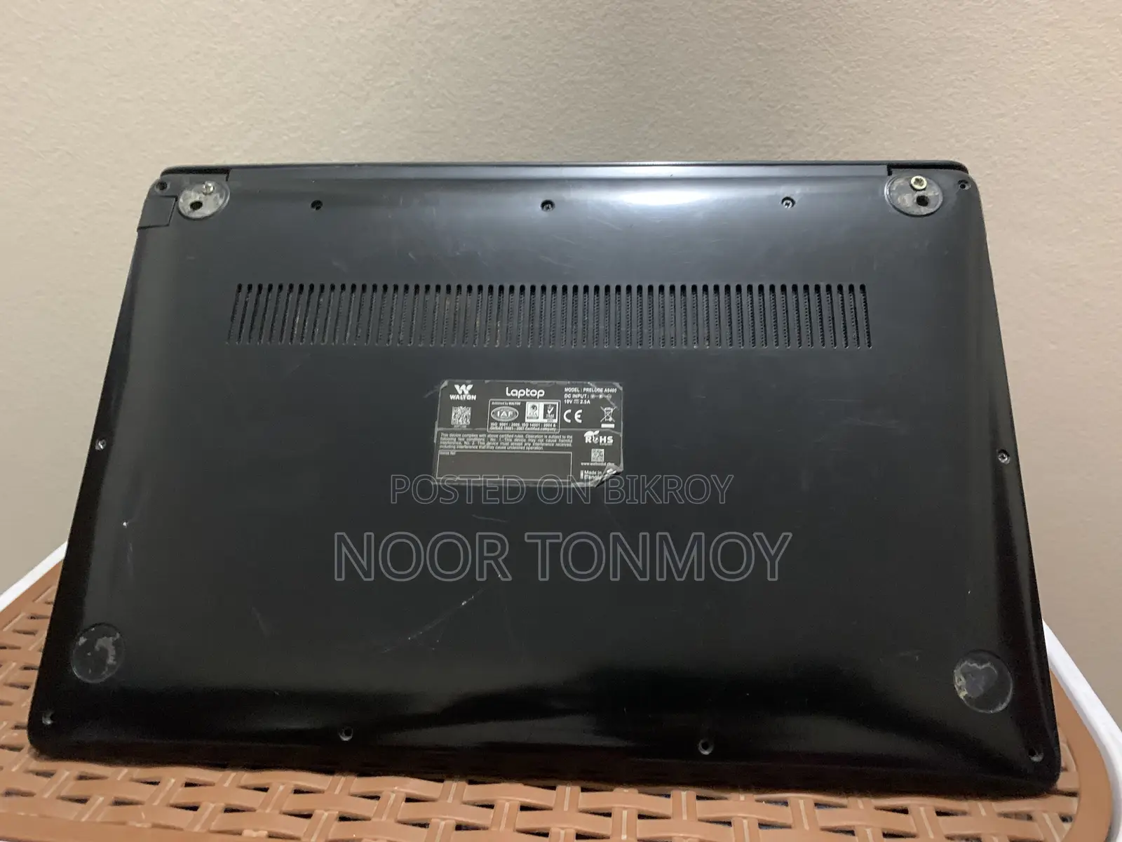 Laptop 4GB RAM 256GB SSD