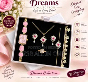 Premium Jewelry & Watch Gift Set