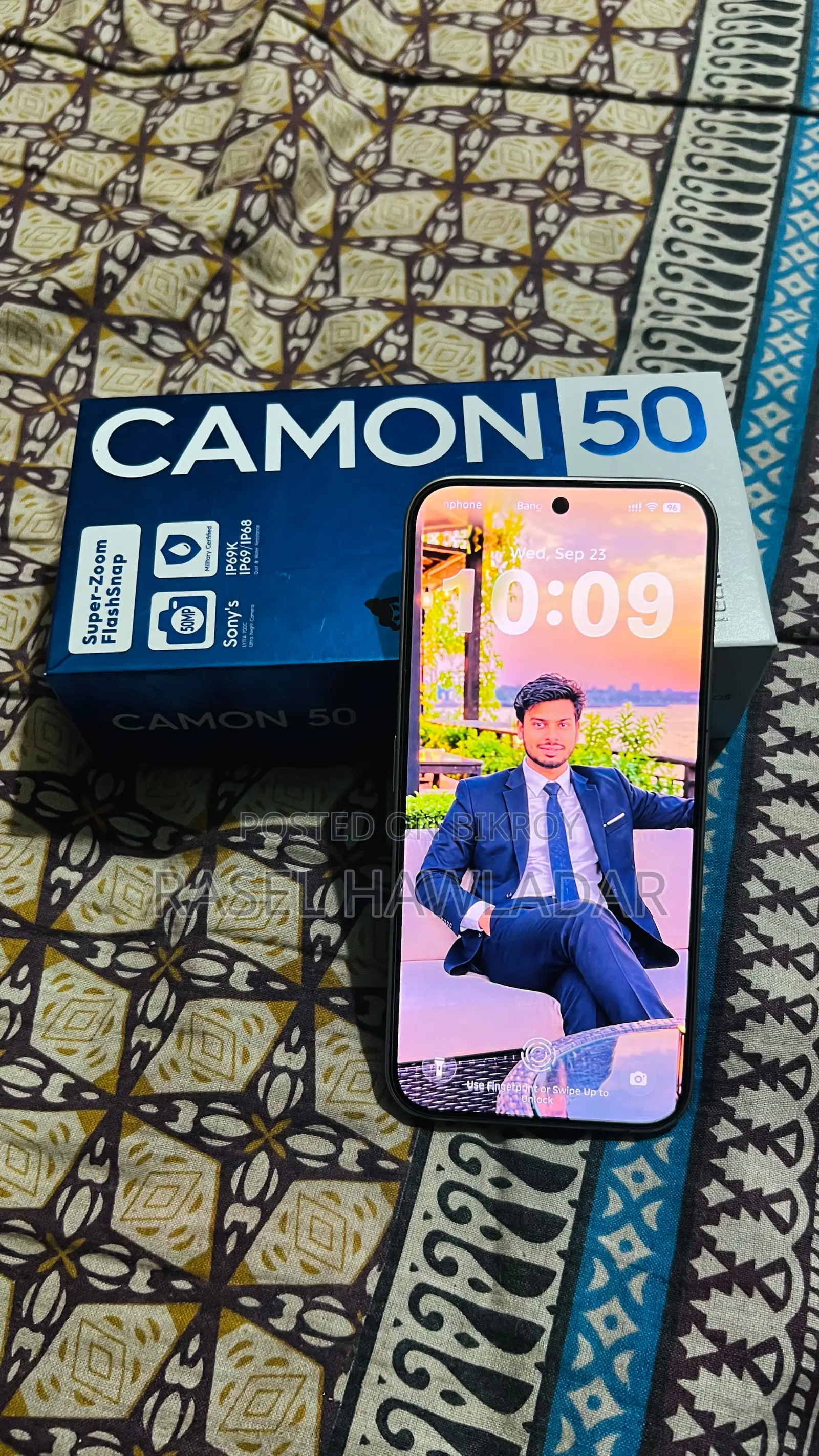 টেকনো ক্যামন ৫০ ২৫৬ জিবি সিলভার
