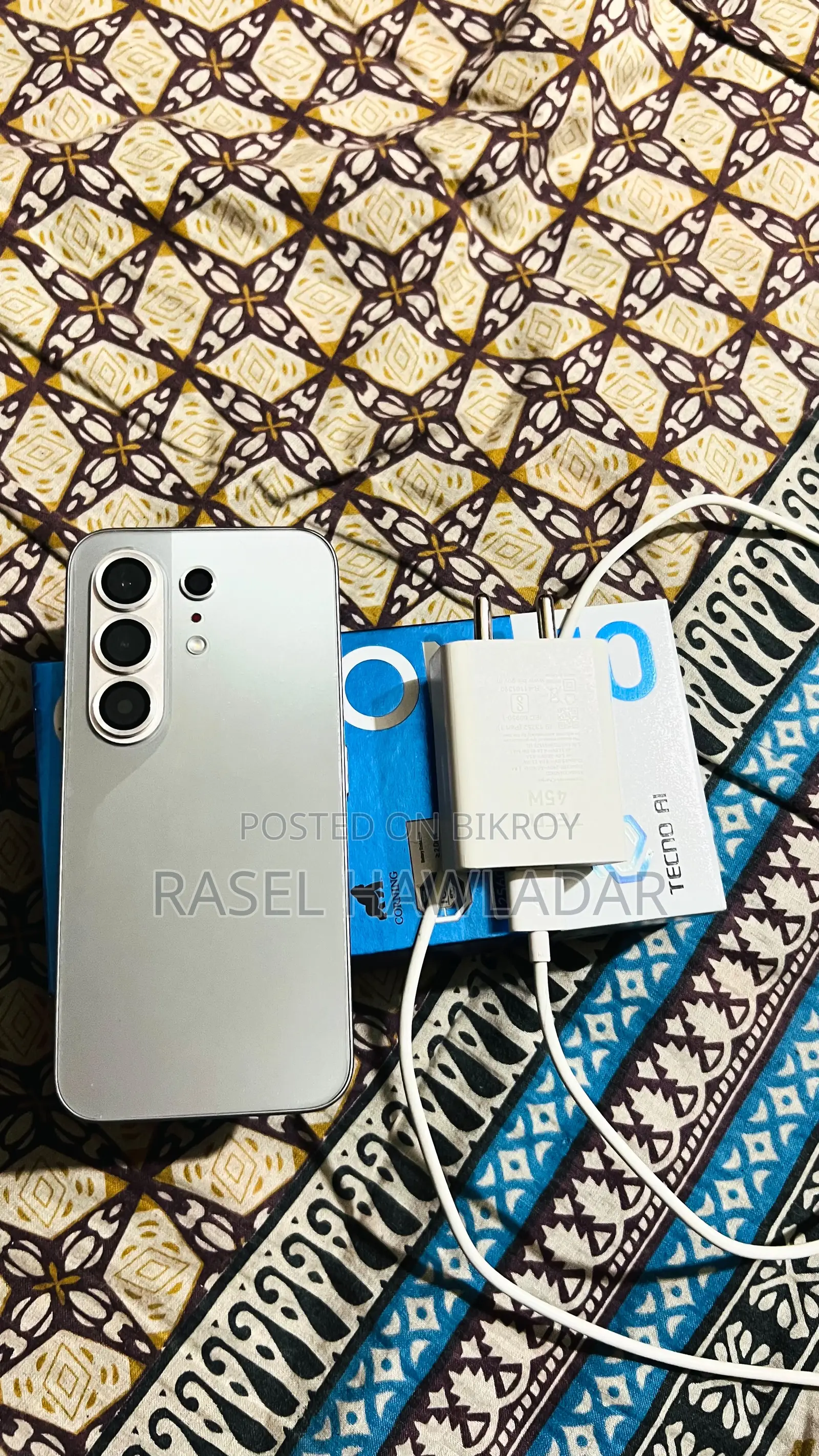 টেকনো ক্যামন ৫০ ২৫৬ জিবি সিলভার