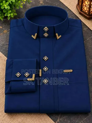 শার্ট কলার জুব্বা