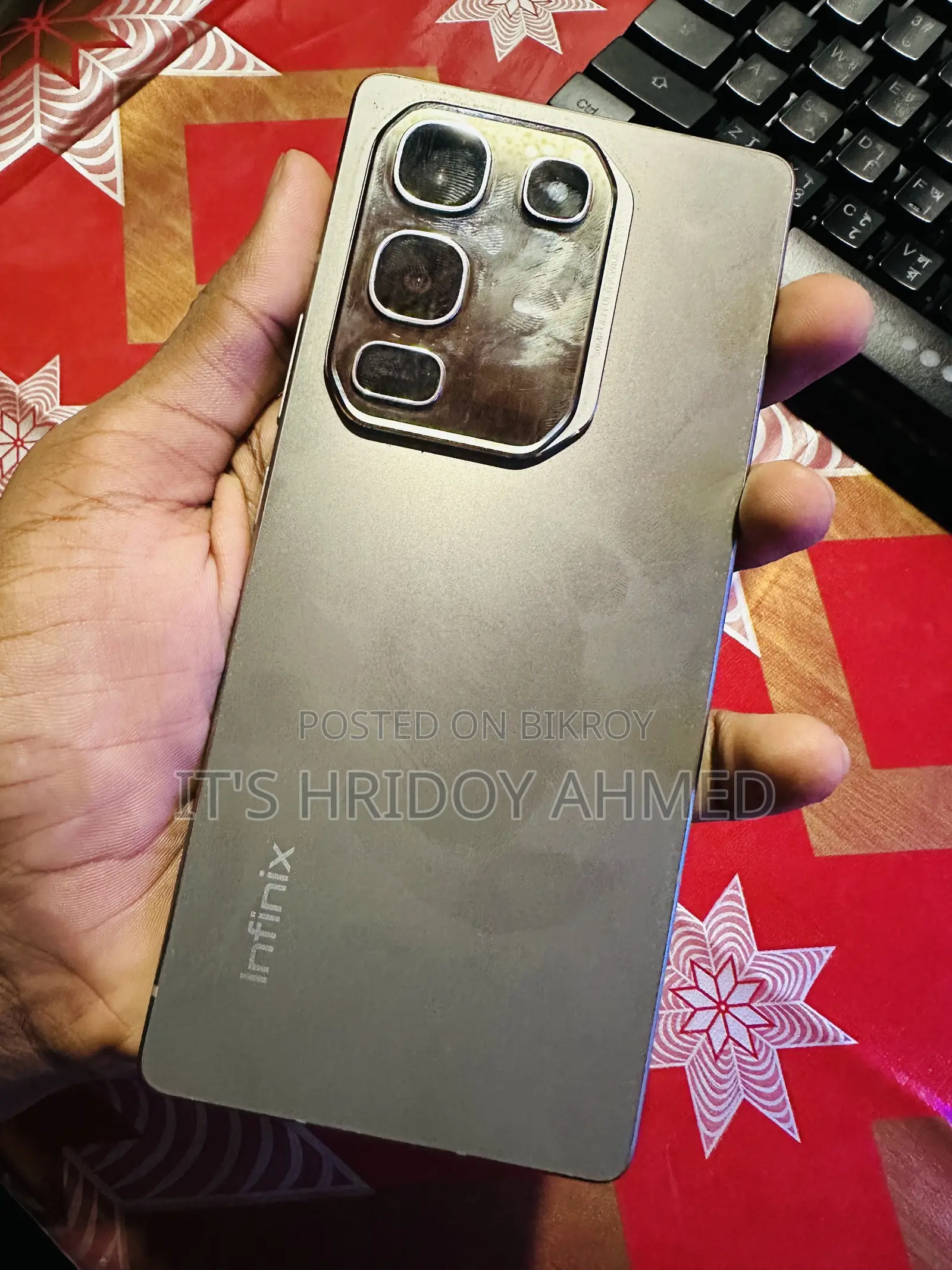 New Infinix Note 50 Pro 256 GB Gray