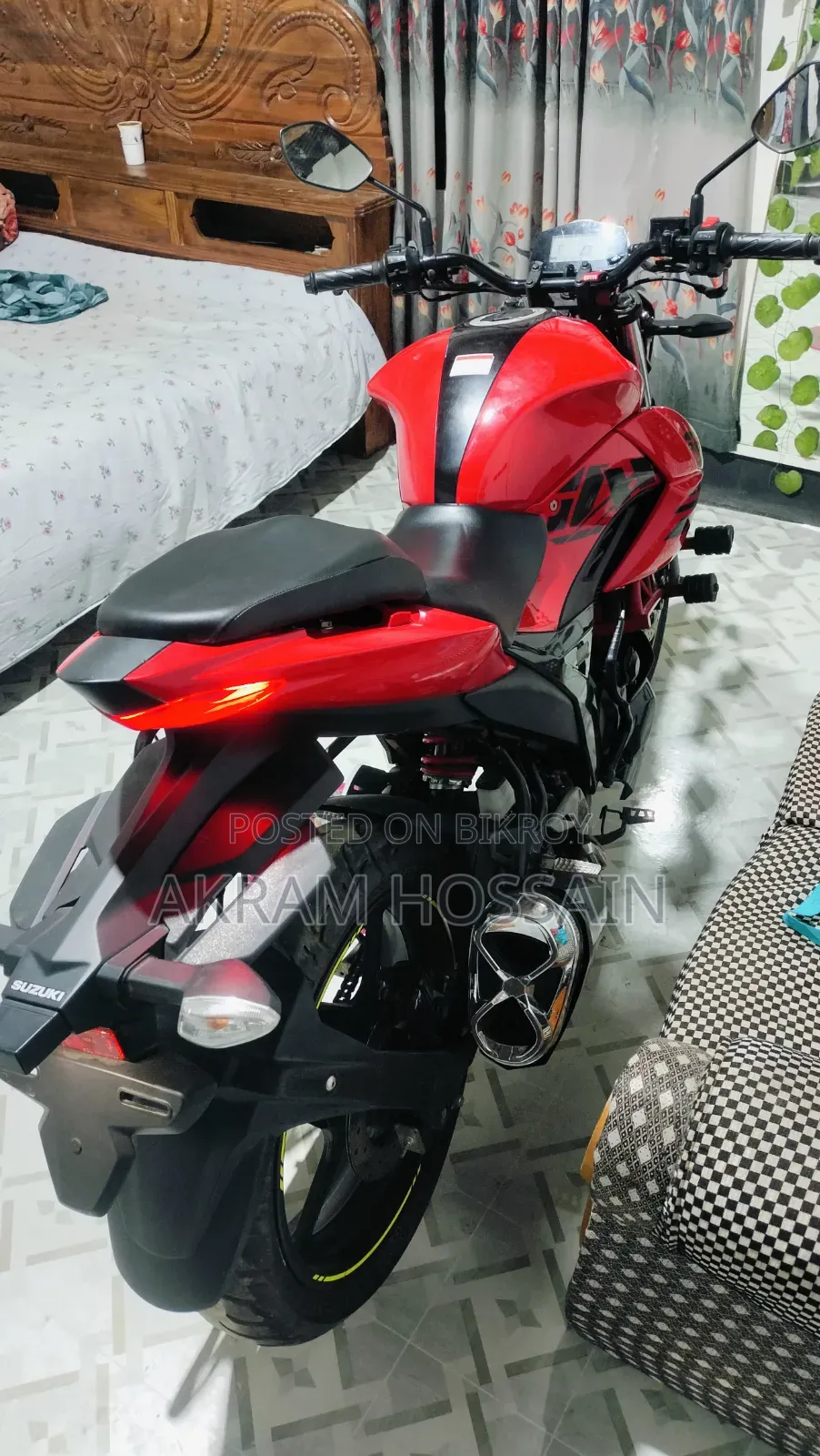 Suzuki Gixxer 2024 Red