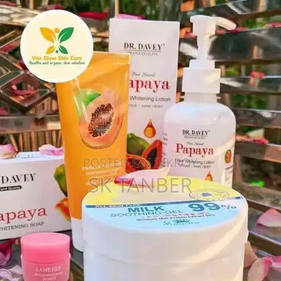 Papaya Combo+Milk Soothing+Lip Balm