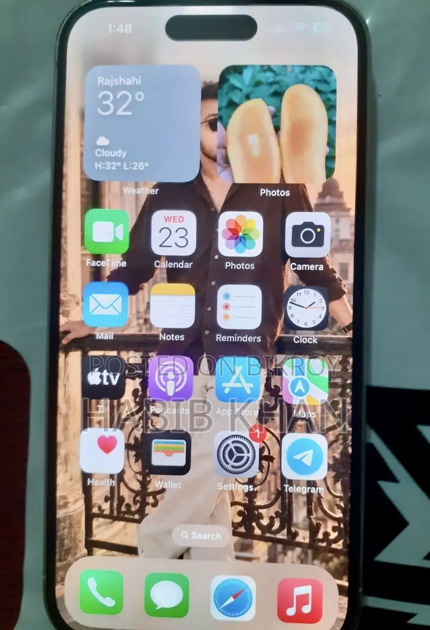অ্যাপল আইফোন ১৪ প্রো ২৫৬ জিবি সিলভার