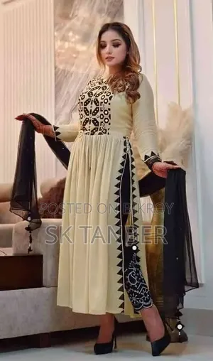 রেডিমেড নায়রা কাট থ্রি পিচ।