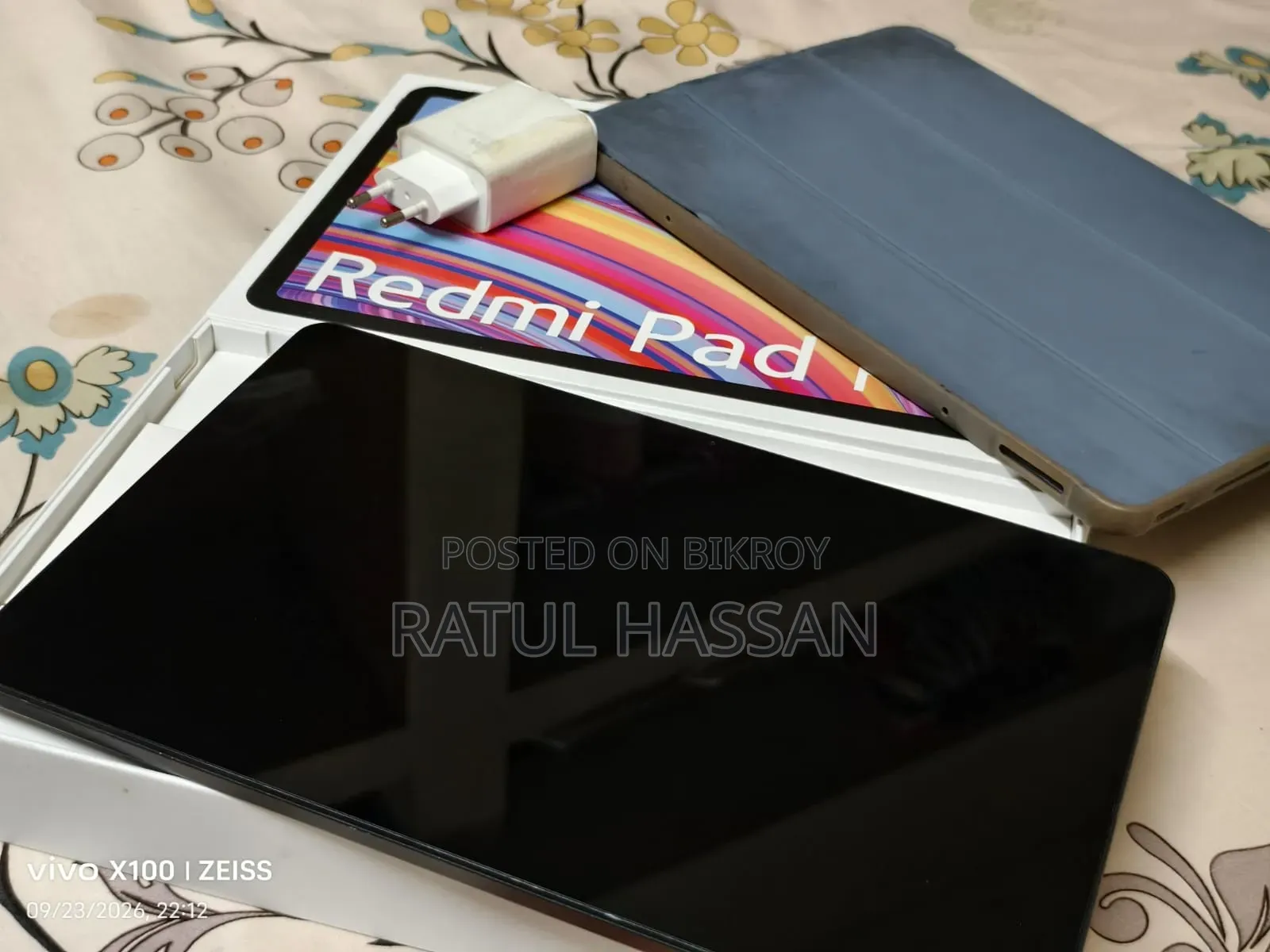 নতুন শাওমি রেডমি প্যাড প্রো ১২৮ জিবি লাল