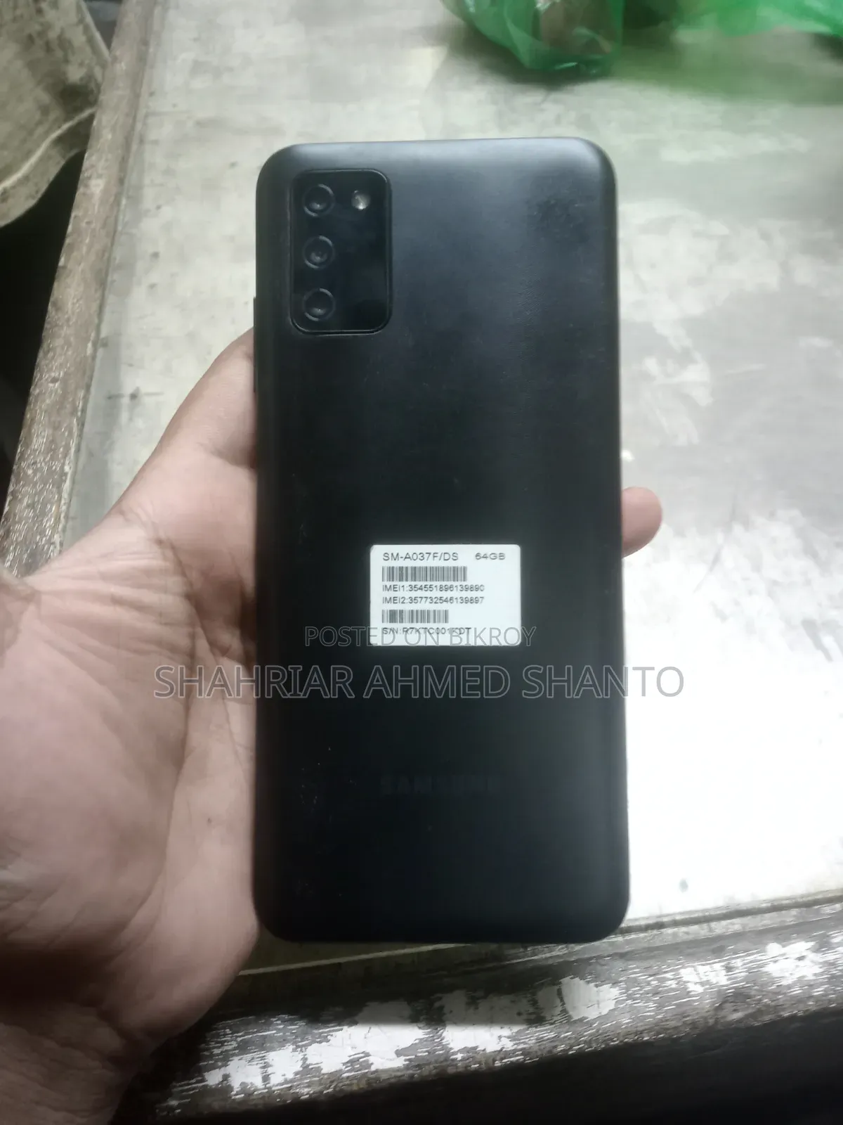 Samsung Galaxy A03s 64 GB Black