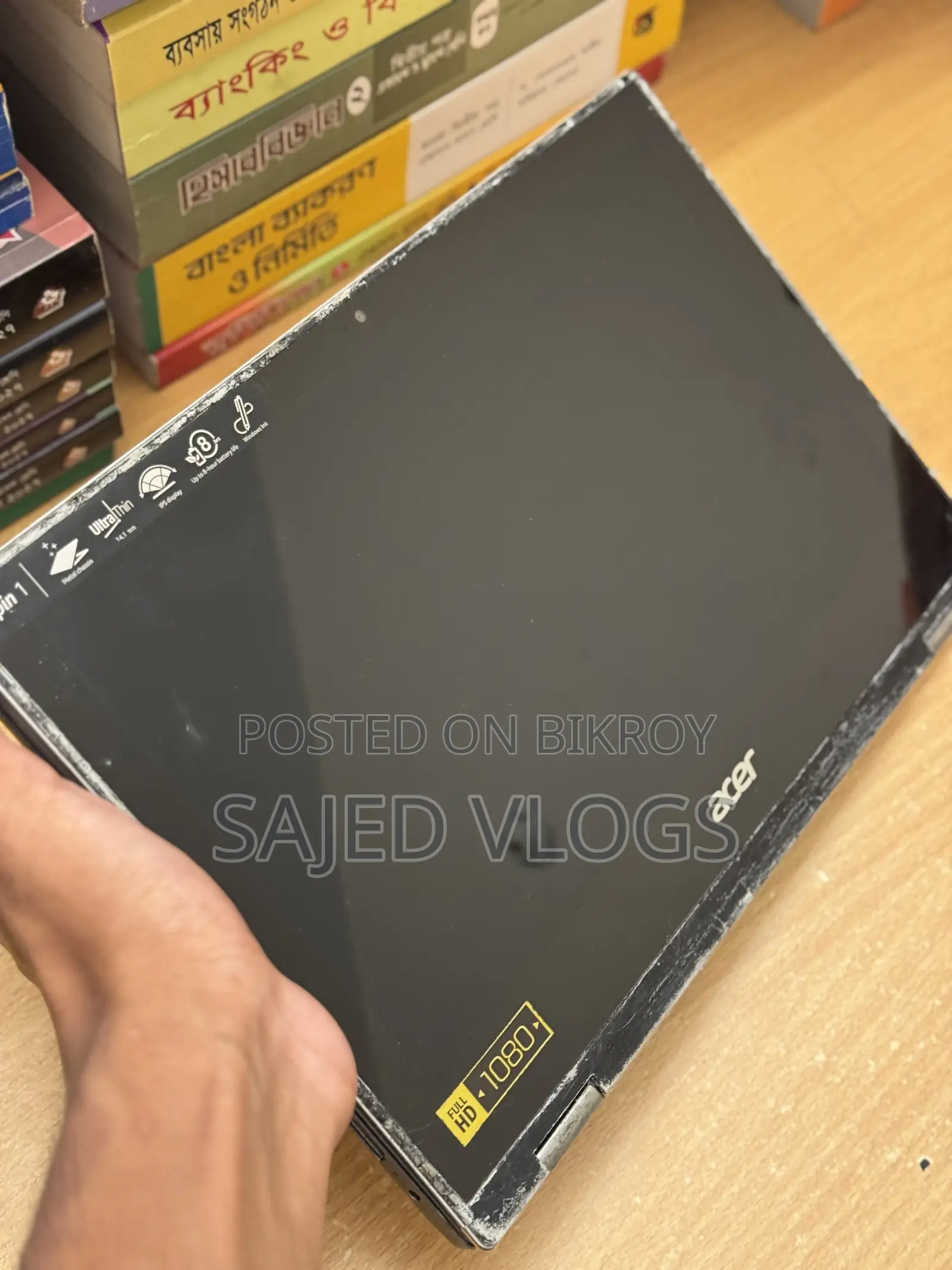 Laptop Acer Spin 1 4GB Intel Core i7 SSHD+SSD 128GB