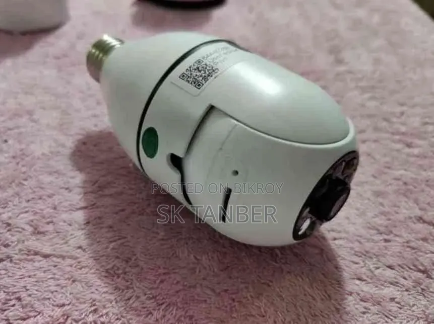 V380 3mp E27 Bulb Wifi Camera PTZ