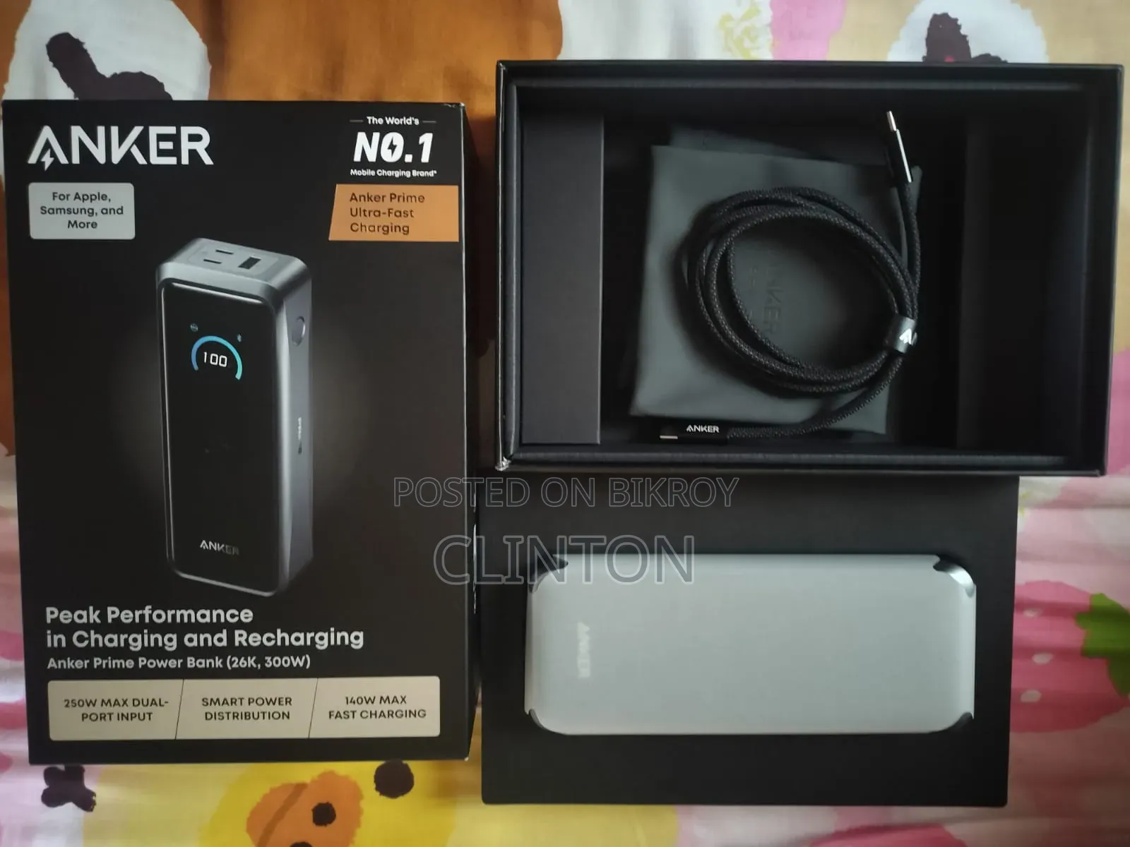 Anker Prime Power Bank (26250 mAh, 300W)