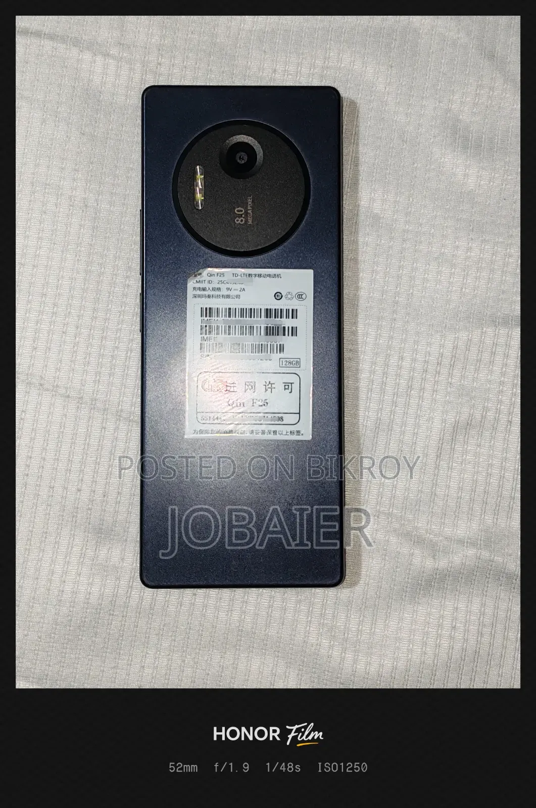 New Xiaomi QIN F25 128 GB Black