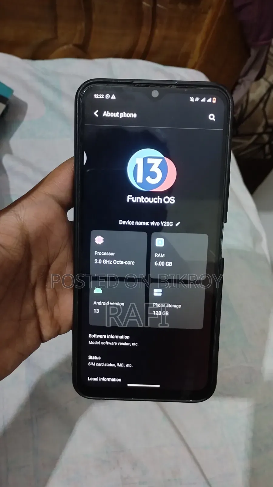 Vivo Y20G 128 GB