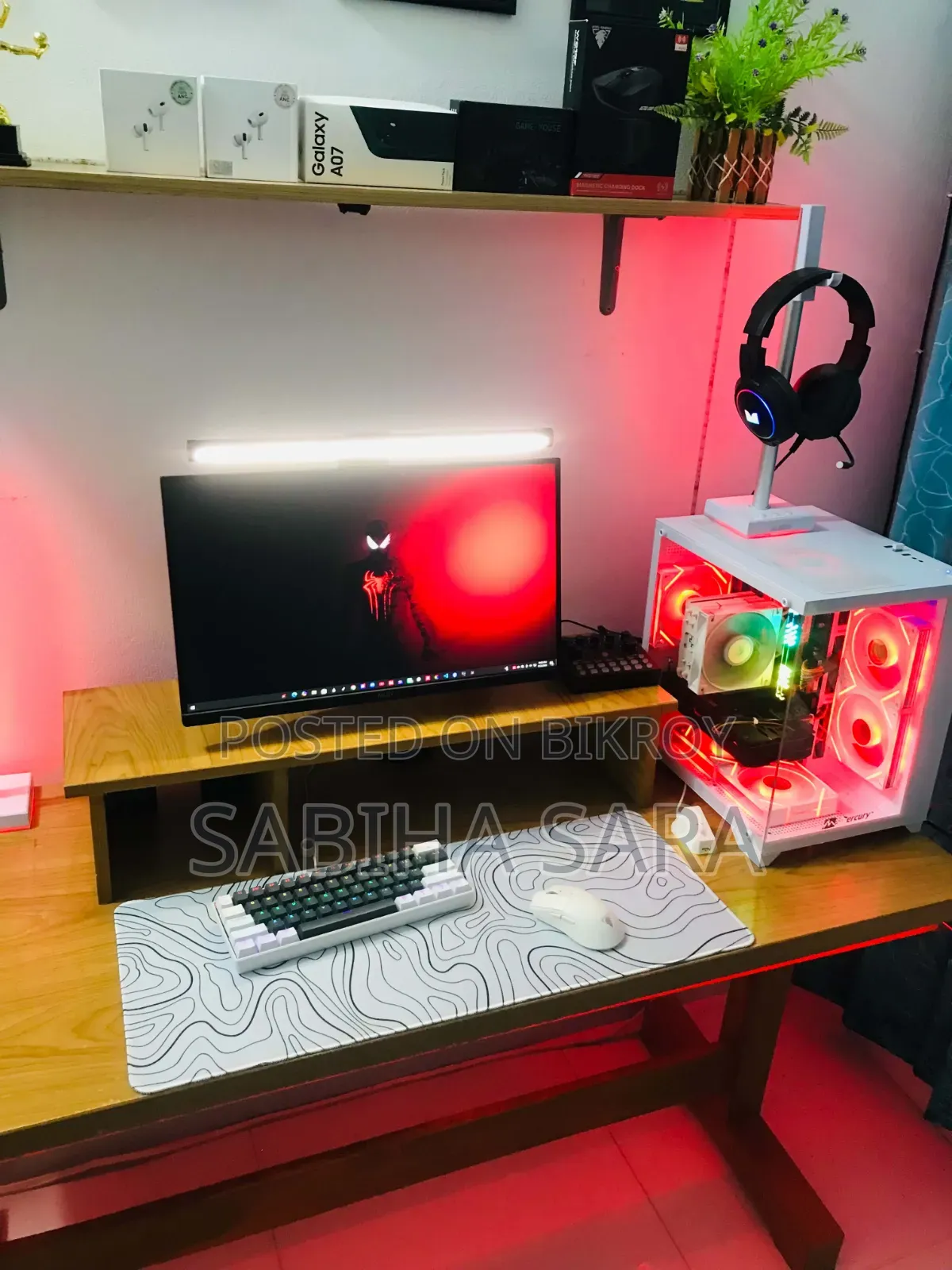 নতুন ডেস্কটপ কম্পিউটার MSI মডেল ১৬জিবি AMD Ryzen 5 SSD ২৫৬জিবি